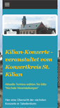 Mobile Screenshot of kilian-konzerte.de